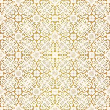 Seamless background in Arabic style Stock Illustration