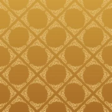 Seamless background in Arabic style Stock Illustration