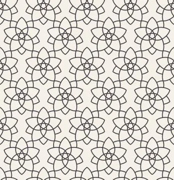 Seamless background in Arabic style Illustrazione stock