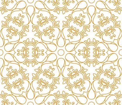 Seamless background in Arabic style Stock Illustration