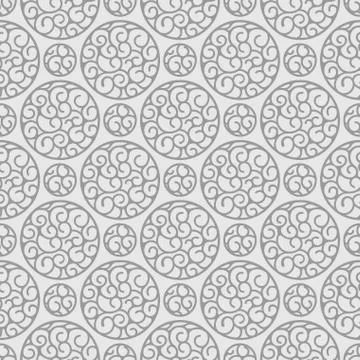 Seamless background in Arabic style Stock Illustration