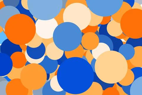 Seamless background with balloons Stock Illustration