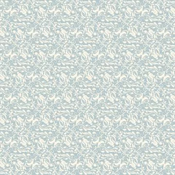 Seamless background baroque style Stock Illustration