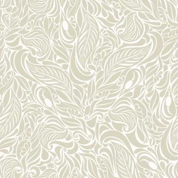 Seamless background baroque style Stock Illustration