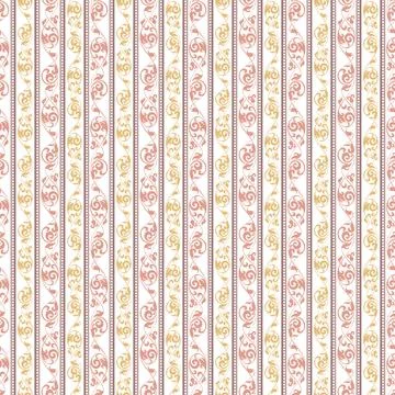 Seamless background baroque style Stock Illustration