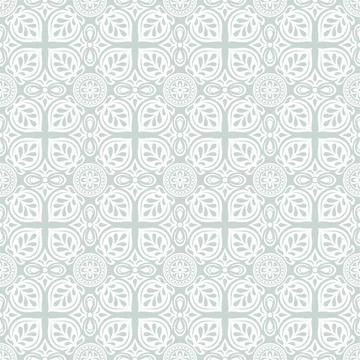 Seamless background baroque style Stock Illustration