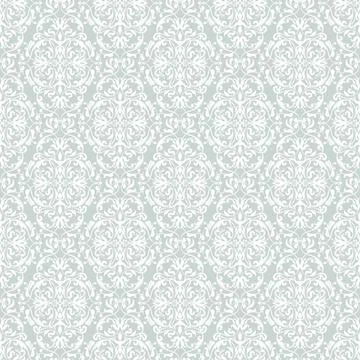 Seamless background baroque style Stock Illustration