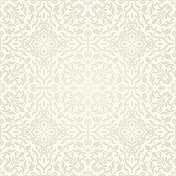 Seamless background baroque style Stock Illustration