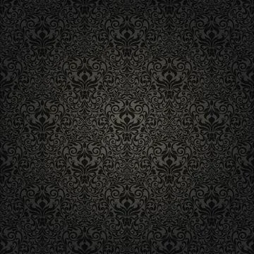 Seamless background baroque style Stock Illustration