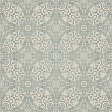 Seamless background baroque style Stock Illustration