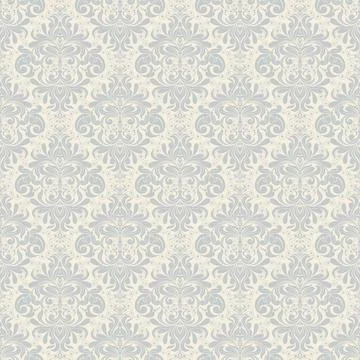 Seamless background baroque style Stock Illustration