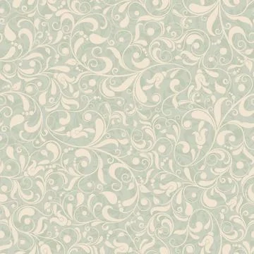 Seamless background baroque style Stock Illustration