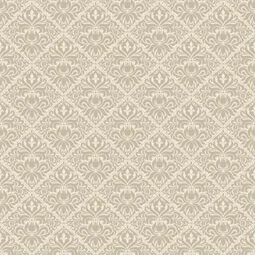 Seamless background baroque style Illustrazione stock