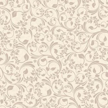 Seamless background baroque style Stock Illustration