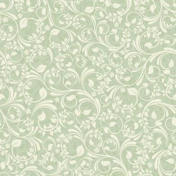 Seamless background baroque style Stock Illustration