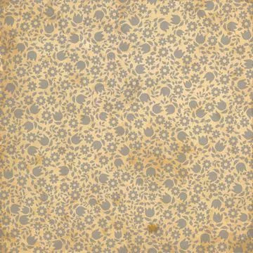 Seamless background baroque style Stock Illustration