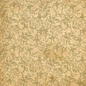 Seamless background baroque style Stock Illustration