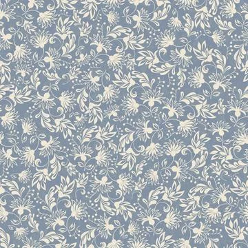 Seamless background baroque style Stock Illustration