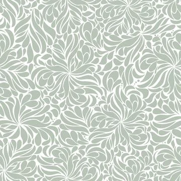 Seamless background baroque style Stock Illustration