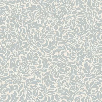 Seamless background baroque style Stock Illustration