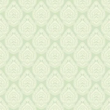 Seamless background baroque style Stock Illustration