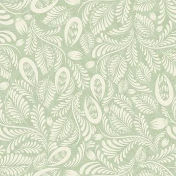 Seamless background baroque style Stock Illustration