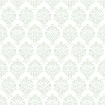 Seamless background baroque style Stock Illustration