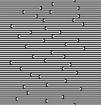 Seamless background black pattern with ramen noodles. Vector Illustrazione stock