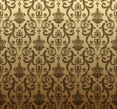 Seamless background brown Illustrazione stock