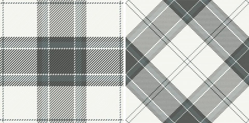 Seamless background check of pattern plaid tartan with a vector texture fab.. Stock Illustration