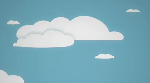 Seamless background with clouds Stock Footage 64082132
