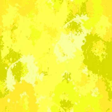 Seamless background of colored splashes and spots Stock Illustration