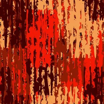 Seamless background of colored splashes and spots Stock Illustration