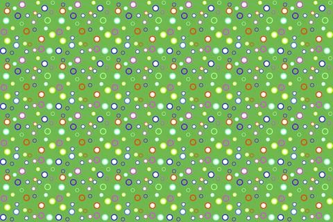 Seamless background with colorful dots pattern Stock Illustration