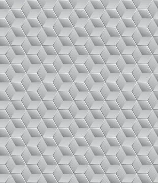 Seamless background - cube to cube - 3d look design Stock Illustration