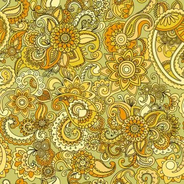 Seamless background cucumber Stock Illustration