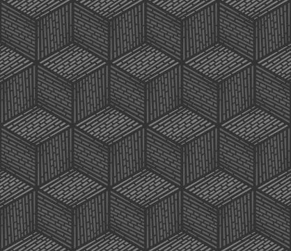 Seamless background design consisting of cubes Stock Illustration