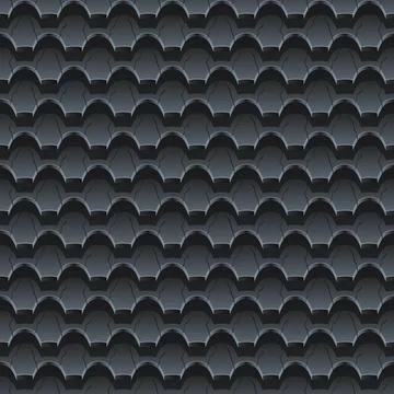 Seamless background - dragon chain, shingles Stock Illustration