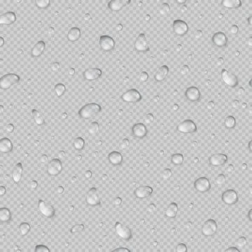 Seamless background with drops Stock Illustration