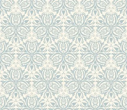 Seamless background  Eastern style Stock Illustration