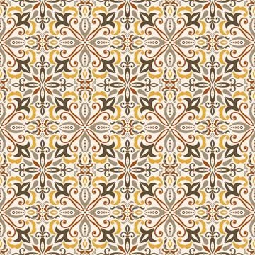 Seamless background  Eastern style Illustrazione stock