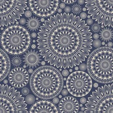 Seamless background  Eastern style Stock Illustration