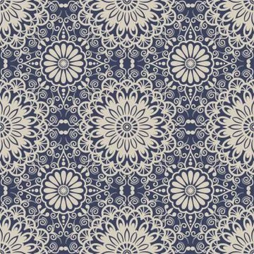 Seamless background  Eastern style Illustrazione stock