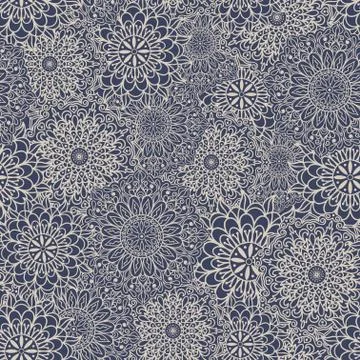 Seamless background  Eastern style Stock Illustration