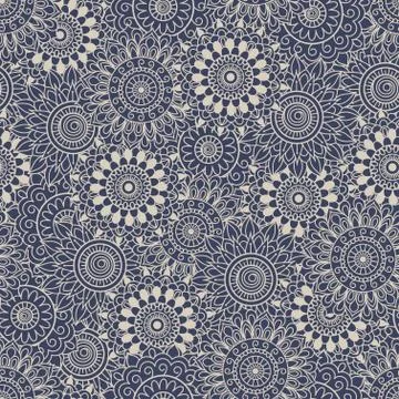 Seamless background  Eastern style Stock Illustration