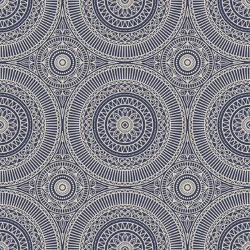 Seamless background  Eastern style Stock Illustration