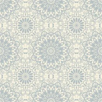 Seamless background  Eastern style Stock Illustration