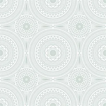 Seamless background  Eastern style Stock Illustration