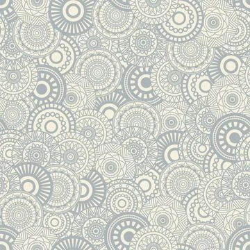 Seamless background  Eastern style Stock Illustration