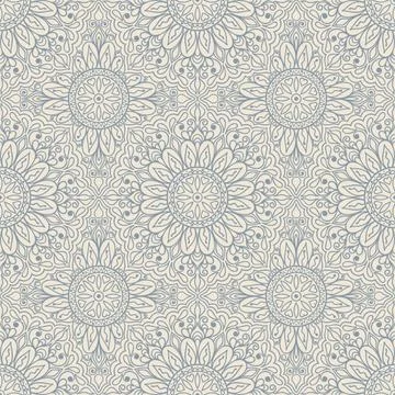 Seamless background  Eastern style Stock Illustration